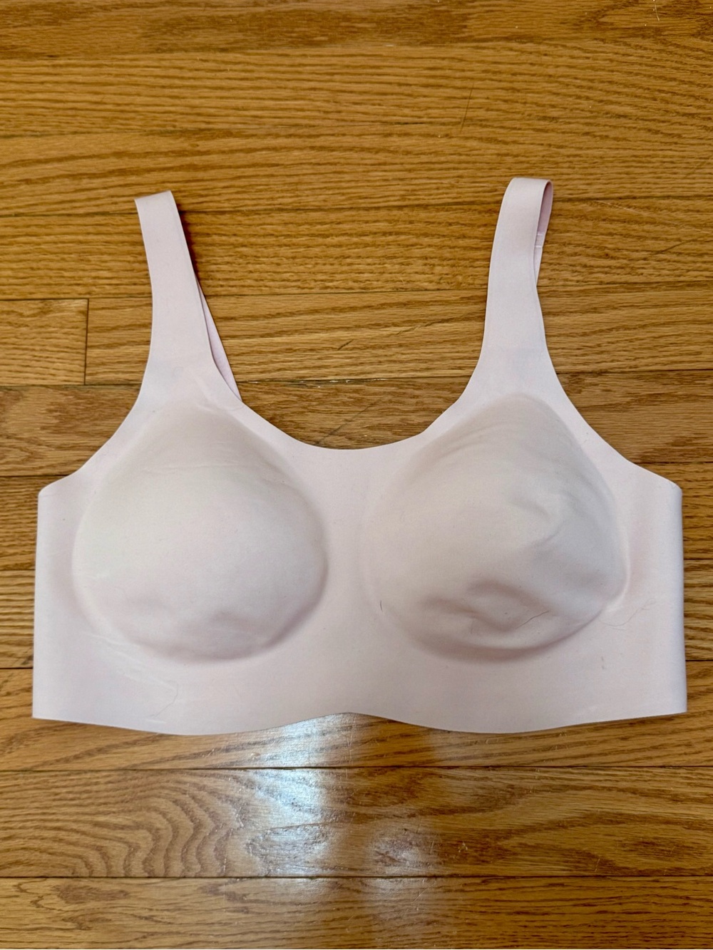 KNIX Seamless Wireless Bra in Light Pale Pink